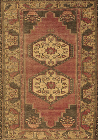 Persian Brown Traditional Rug, tr2459brn