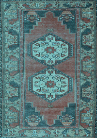 Persian Light Blue Traditional Rug, tr2459lblu