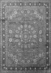 Medallion Gray Traditional Rug, tr245gry