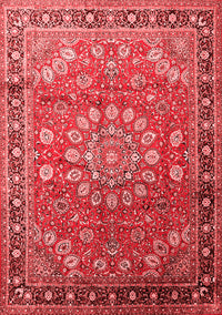 Medallion Red Traditional Rug, tr245red