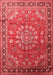 Medallion Red Traditional Area Rugs