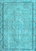 Persian Light Blue Traditional Rug, tr2460lblu