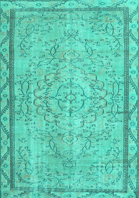 Persian Turquoise Traditional Rug, tr2460turq