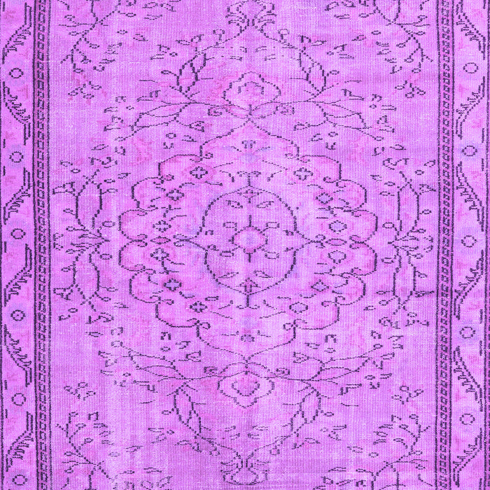 Machine Washable Persian Purple Traditional Area Rugs, wshtr2460pur