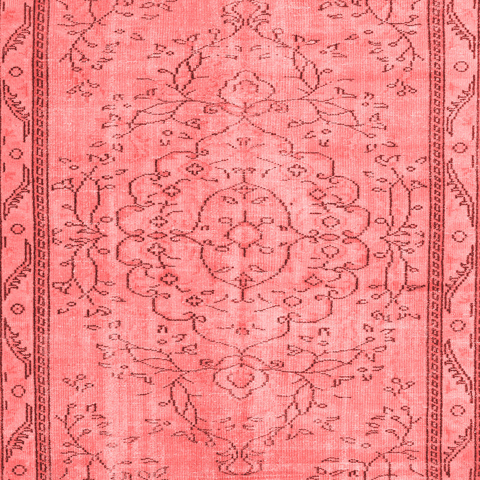Machine Washable Persian Red Traditional Rug, wshtr2460red