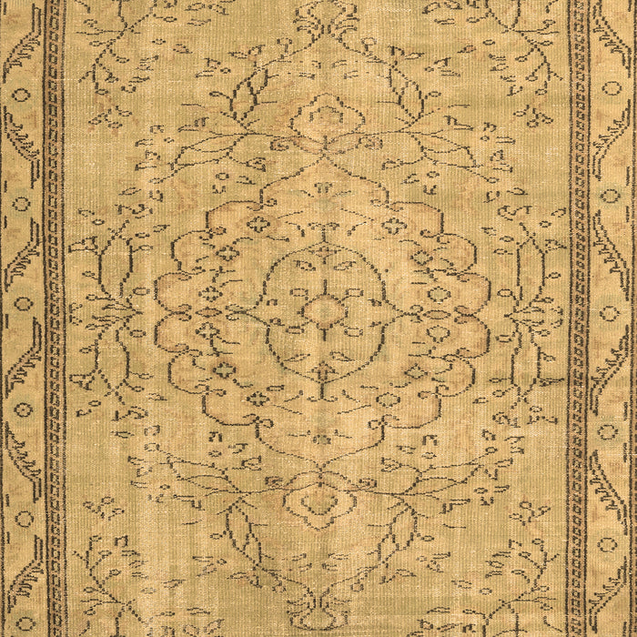 Machine Washable Persian Brown Traditional Rug, wshtr2460brn