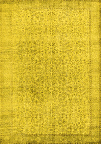 Persian Yellow Traditional Rug, tr2461yw