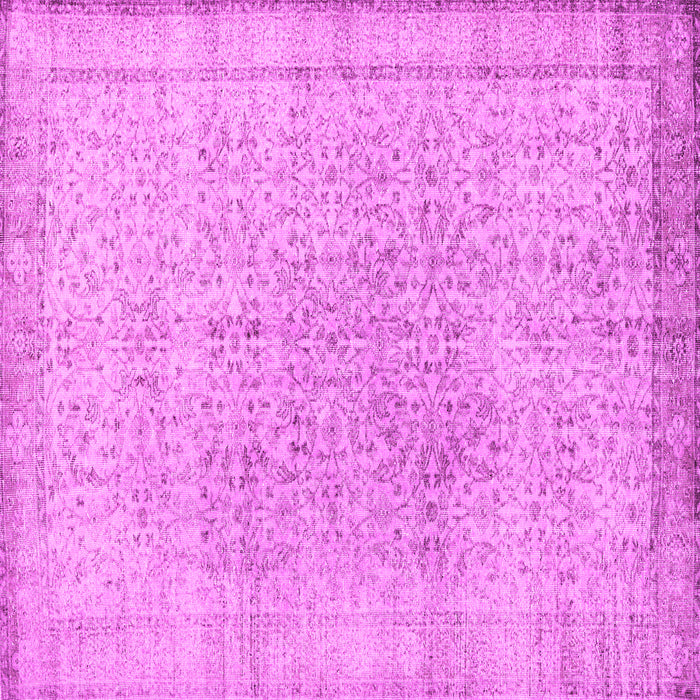 Square Persian Pink Traditional Rug, tr2461pnk