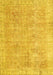 Persian Yellow Traditional Rug, tr2462yw