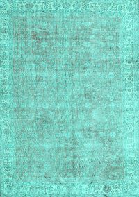 Persian Turquoise Traditional Rug, tr2462turq