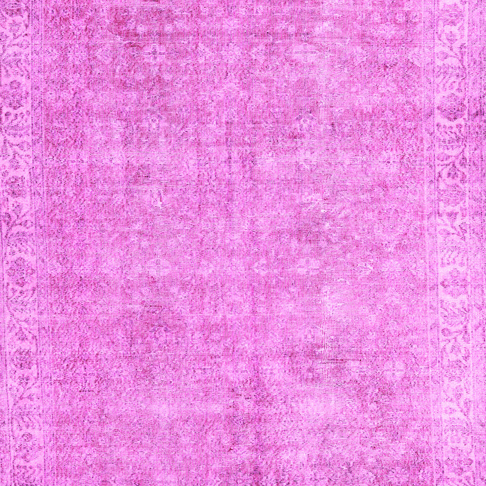 Machine Washable Persian Pink Traditional Rug, wshtr2462pnk