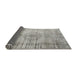 Sideview of Traditional Granite Gray Persian Rug, tr2463