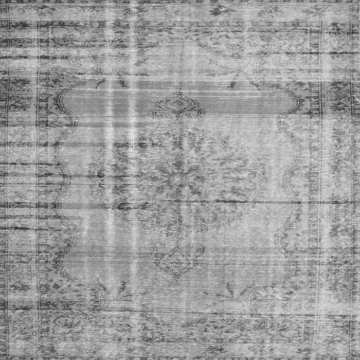 Serging Thickness of Persian Gray Traditional Rug, tr2463gry