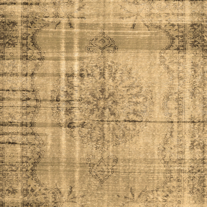 Machine Washable Persian Brown Traditional Rug, wshtr2463brn