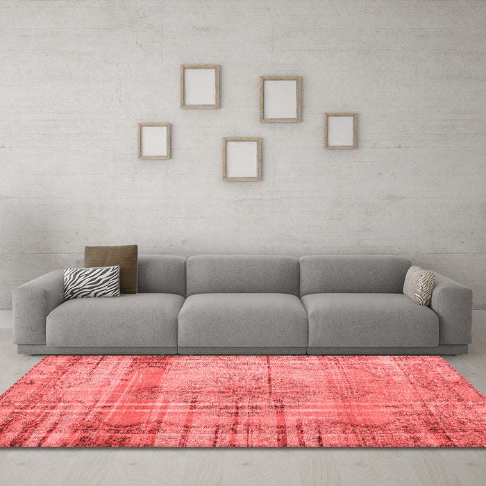 Traditional Red Washable Rugs