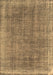 Machine Washable Persian Brown Traditional Rug, wshtr2464brn