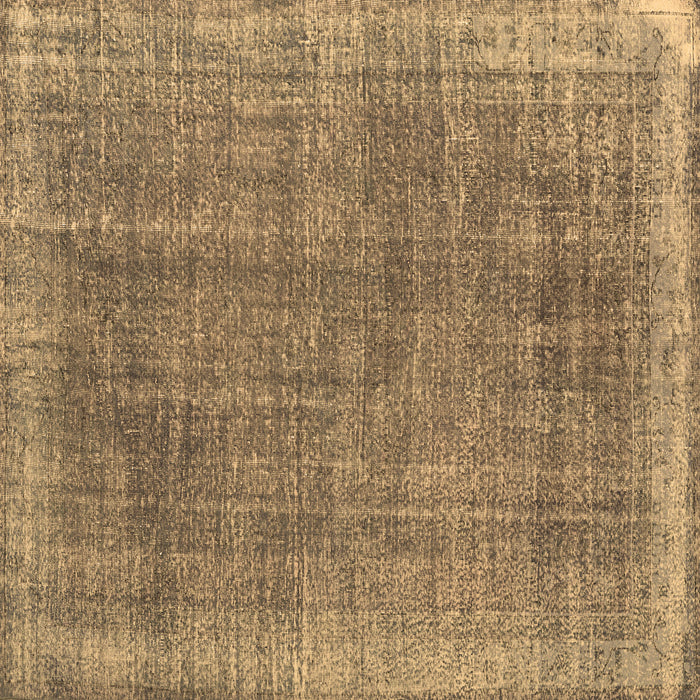 Square Persian Brown Traditional Rug, tr2464brn