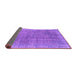 Sideview of Persian Purple Traditional Rug, tr2464pur