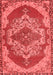 Persian Red Traditional Area Rugs
