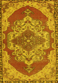 Persian Yellow Traditional Rug, tr2465yw