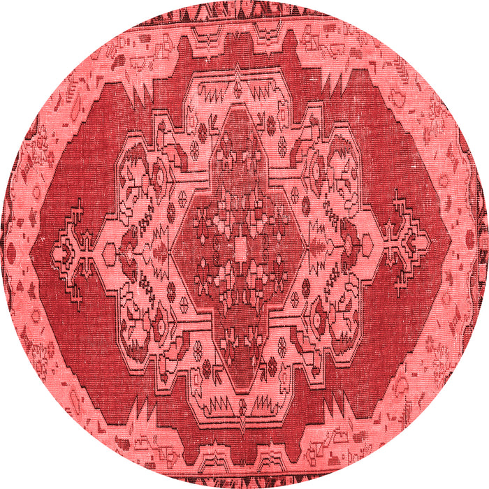 Machine Washable Persian Red Traditional Rug, wshtr2465red