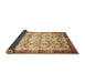 Sideview of Persian Brown Traditional Rug, tr2466brn