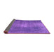 Sideview of Persian Purple Traditional Rug, tr2467pur