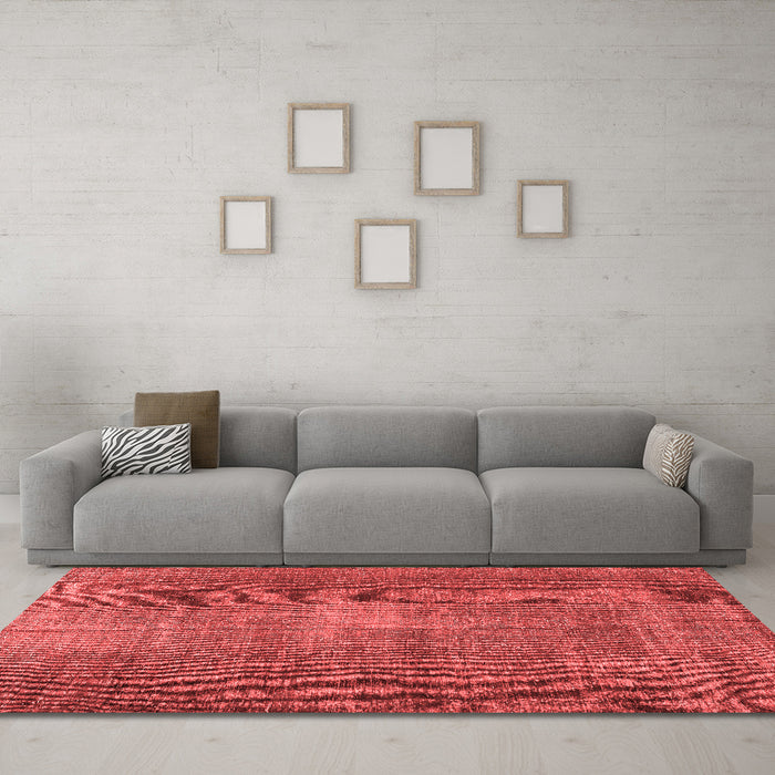 Traditional Red Washable Rugs