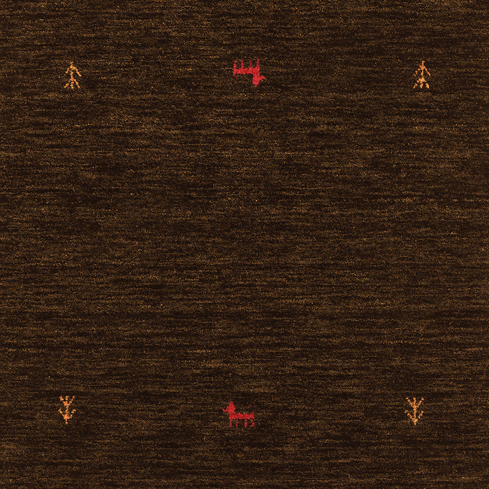 Serging Thickness of Machine Washable Persian Orange Traditional Area Rugs, wshtr2468org