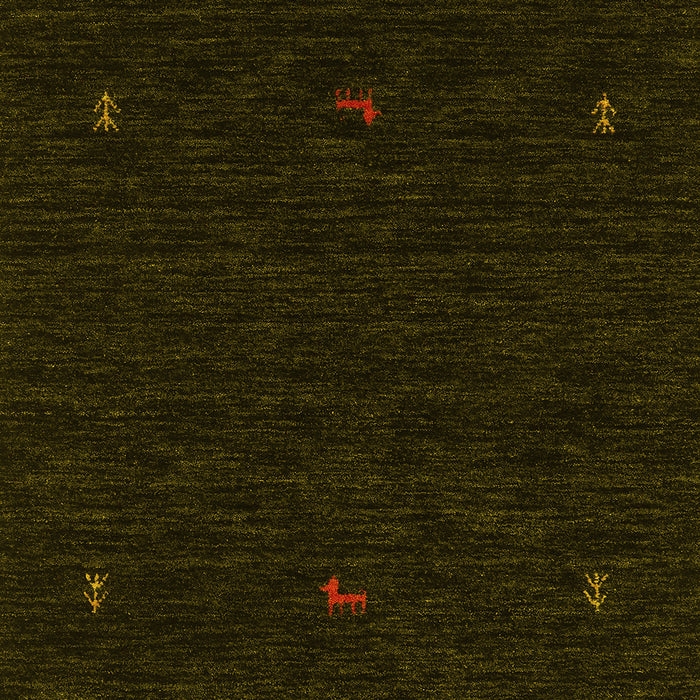 Machine Washable Persian Yellow Traditional Rug, wshtr2468yw