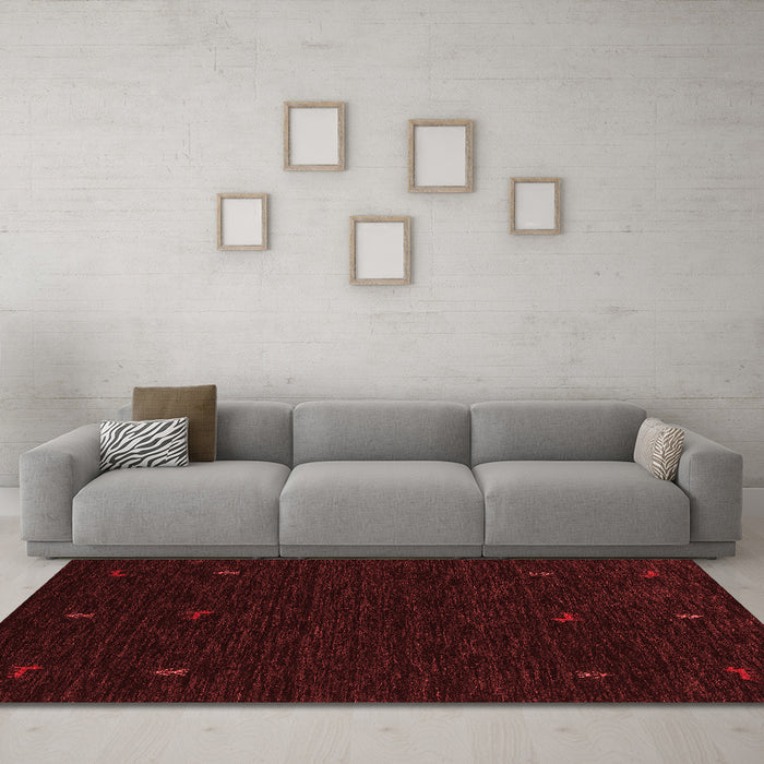 Traditional Red Washable Rugs