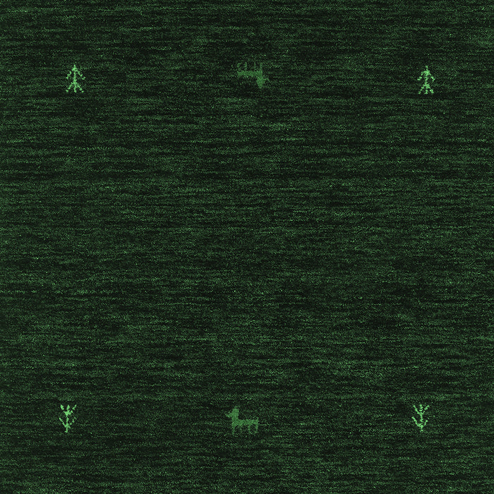 Machine Washable Persian Emerald Green Traditional Area Rugs, wshtr2468emgrn