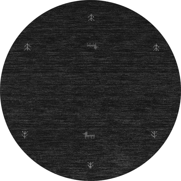 Square Persian Gray Traditional Rug, tr2468gry