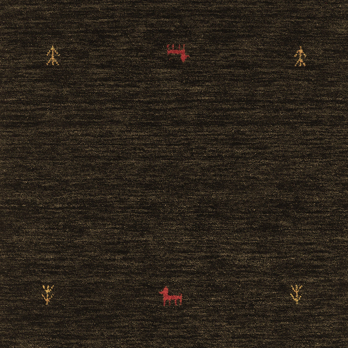 Machine Washable Persian Brown Traditional Rug, wshtr2468brn