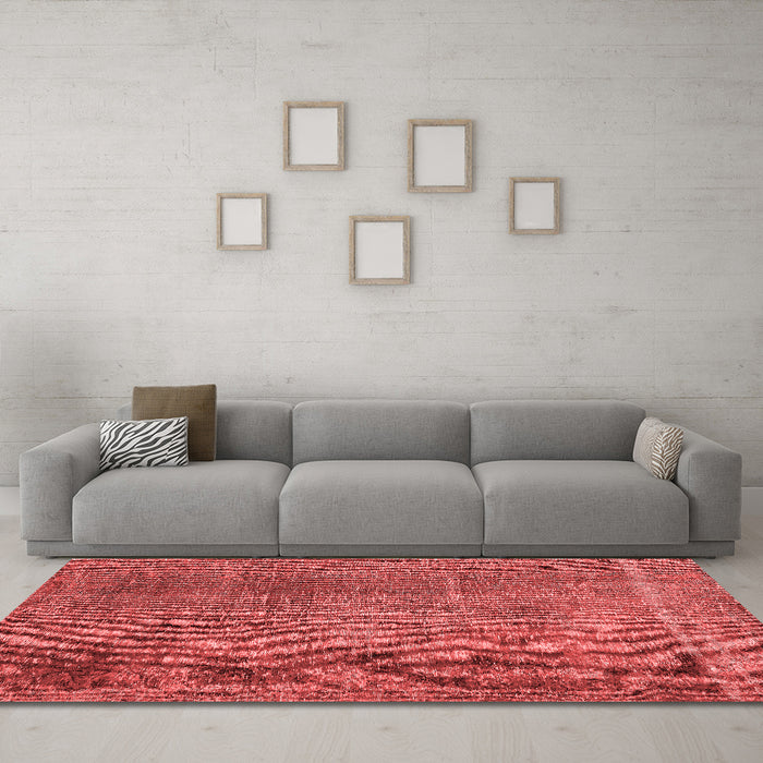 Traditional Red Washable Rugs
