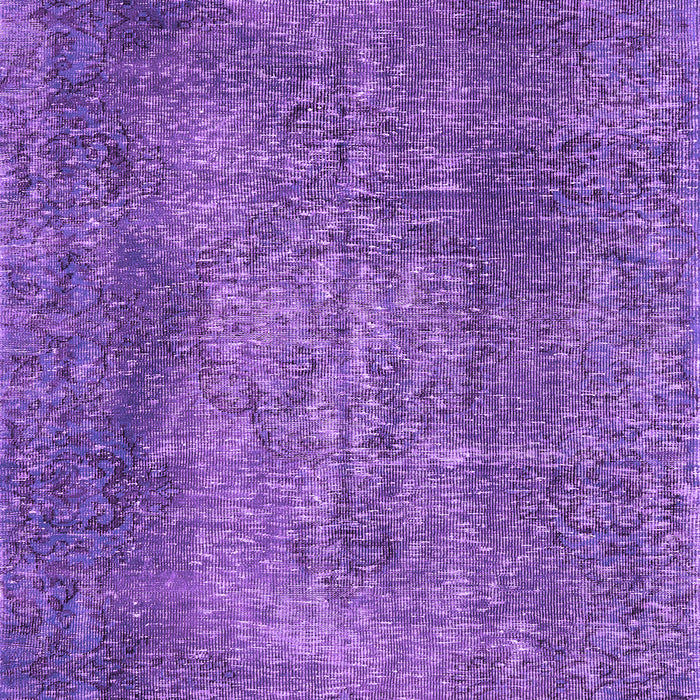 Machine Washable Persian Purple Traditional Area Rugs, wshtr2469pur