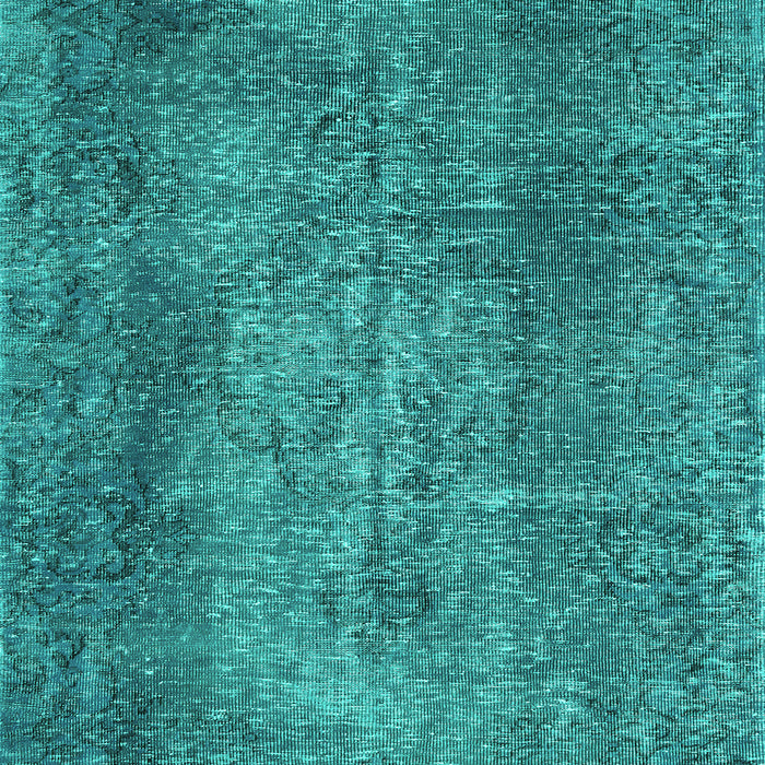 Machine Washable Persian Turquoise Traditional Area Rugs, wshtr2469turq