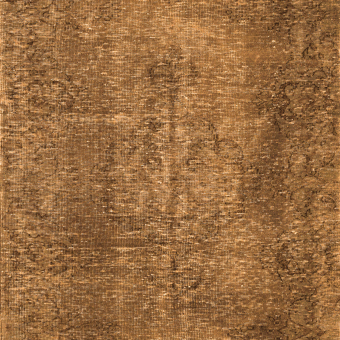 Serging Thickness of Machine Washable Persian Orange Traditional Area Rugs, wshtr2469org