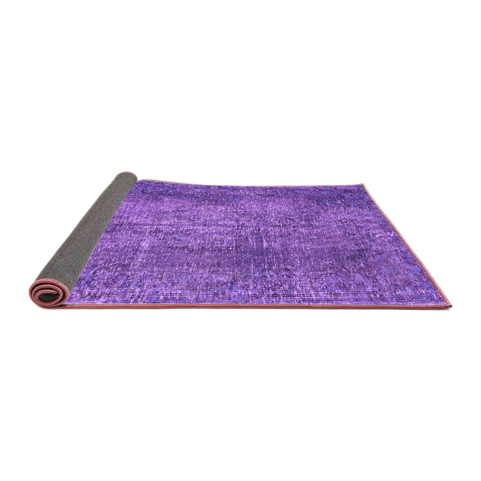 Sideview of Persian Purple Traditional Rug, tr2469pur