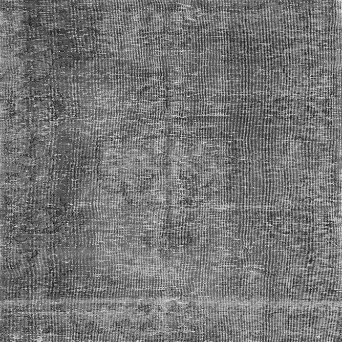 Round Machine Washable Persian Gray Traditional Rug, wshtr2469gry