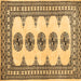 Square Persian Brown Traditional Rug, tr246brn