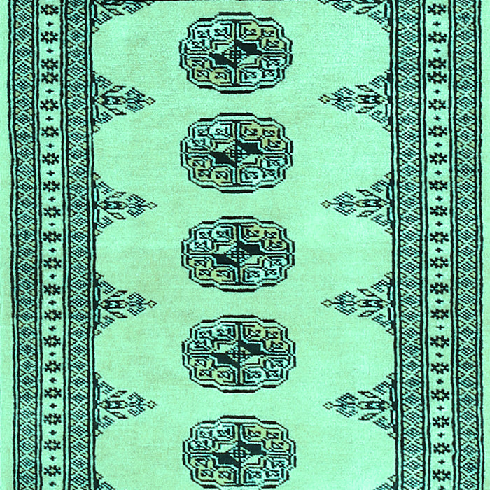 Machine Washable Persian Turquoise Traditional Area Rugs, wshtr246turq