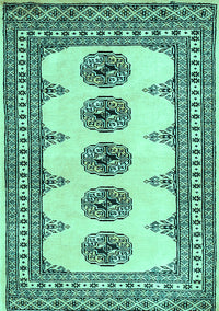 Persian Turquoise Traditional Rug, tr246turq