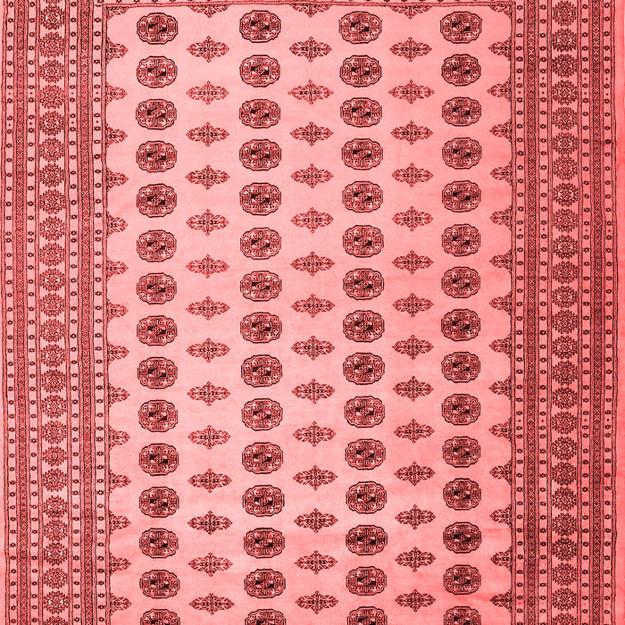 Machine Washable Persian Red Traditional Rug, wshtr2470red