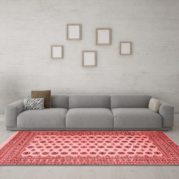 Traditional Red Washable Rugs