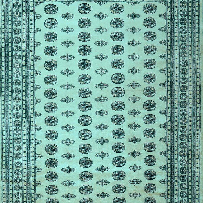 Machine Washable Persian Light Blue Traditional Rug, wshtr2470lblu
