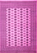 Machine Washable Persian Pink Traditional Rug, wshtr2470pnk