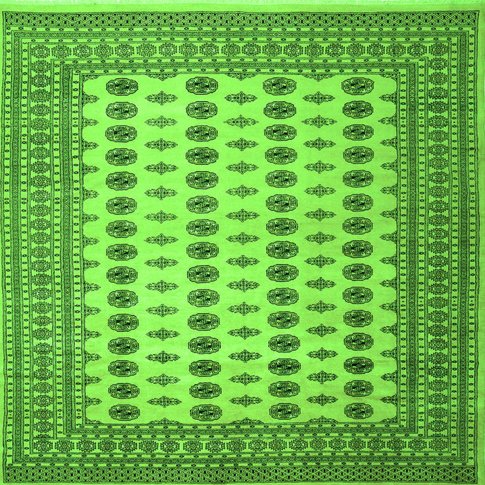 Serging Thickness of Persian Green Traditional Rug, tr2470grn