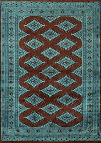 Persian Light Blue Traditional Rug, tr2471lblu