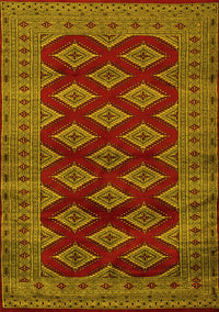 Persian Yellow Traditional Rug, tr2471yw
